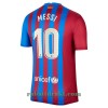 FC Barcelona Lionel Messi 10 Hjemme 2021-22 - Herre Fotballdrakt